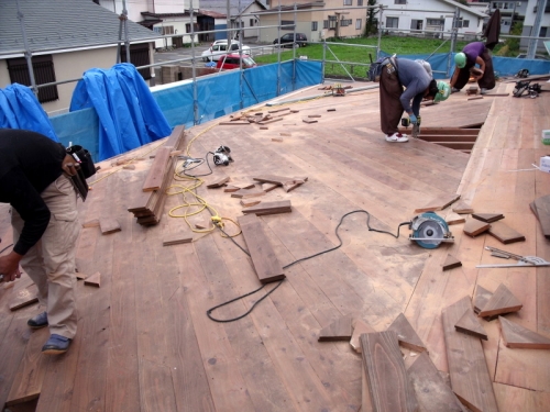 10月10日野地板3